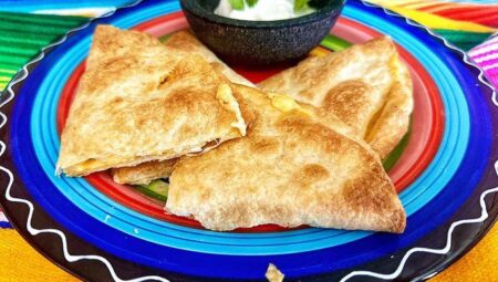 Air Fryer Quesadillas