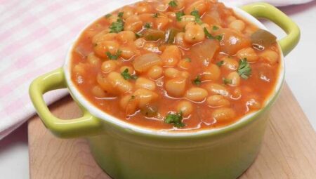 Vegetarian Baked Beans with Canned Beans