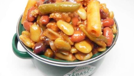 Slow Cooker BBQ Baked Beans