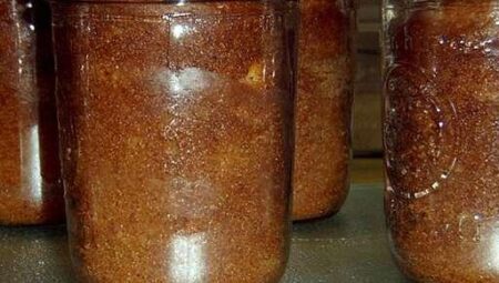 Banana Nut Bread Baked in a Jar