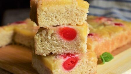 Pineapple Upside Down Bars