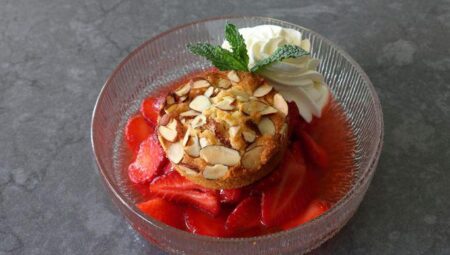 Frangipane Strawberry Shortcake