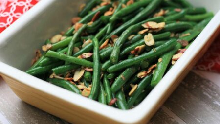 Green Beans Almondine